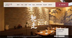 Desktop Screenshot of chisourestaurant.com